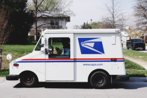 USPS Mail Delivery Truck