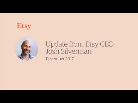 Etsy CEO Josh Silverman Talks About the Platform’s Future