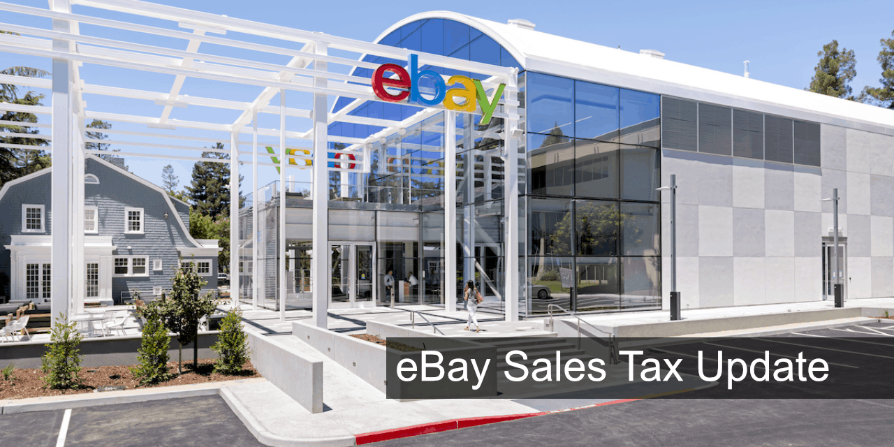 eBay Sales Tax Update